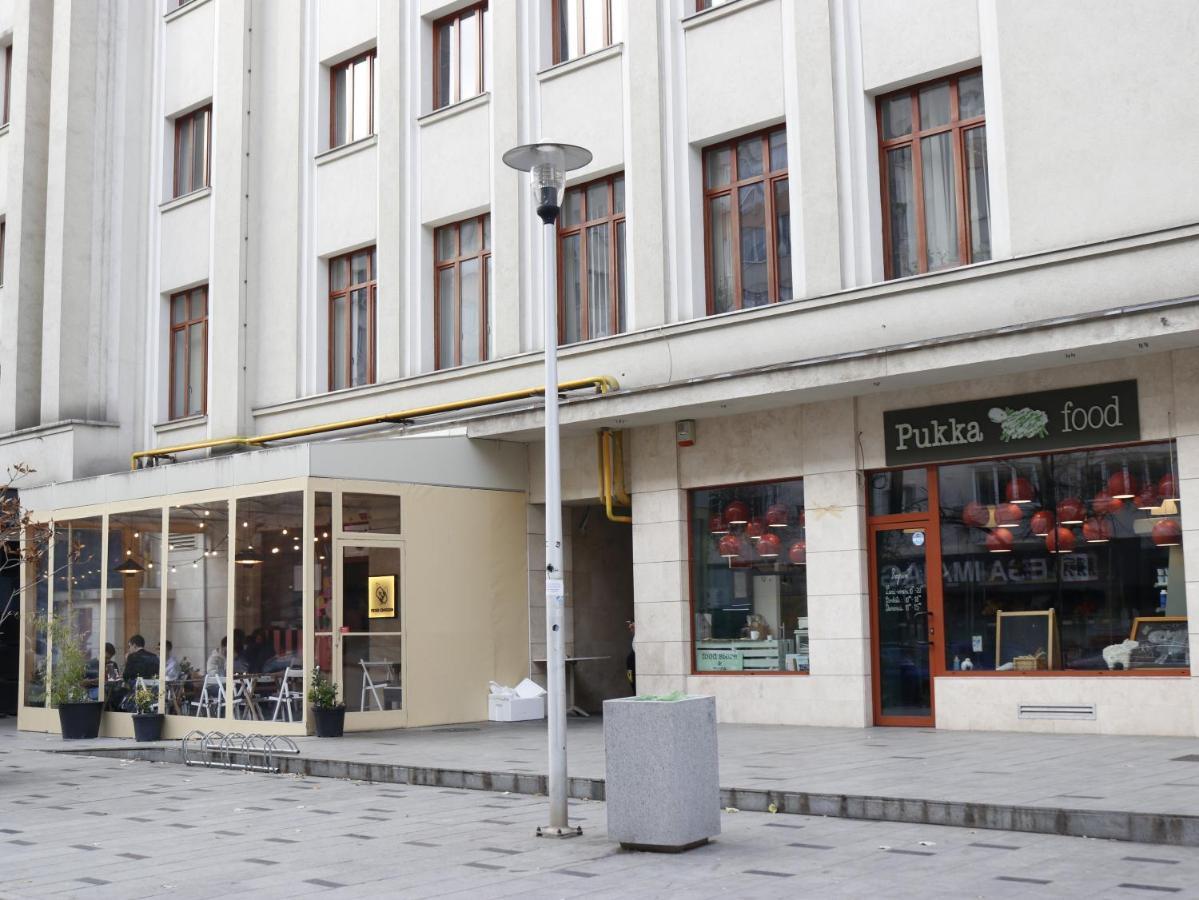 Mina City Center Apartment Amzei Bukarest Exterior foto